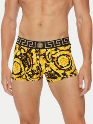 Versace Bokserki 1000957 1A11188 Czarny. Czarne bokserki VERSACE, m, bez wzorów, z bawełny. Za 289.99 zł.