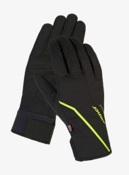 Rękawiczki softshell Ziener Ultimo PR. Czarne rękawiczki Ziener, bez wzorów, z materiału. Za 113.29 zł.