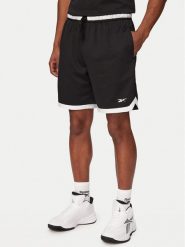 Reebok Szorty sportowe Bartosz RK25881CCM Czarny Regular Fit. Czarne krótkie spodenki sportowe Reebok, m, bez wzorów, z syntetyku. Za 149.99 zł.