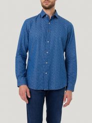 Pierre Cardin Koszula w kolorze niebieskim rozmiar: L. Niebieskie koszule Pierre Cardin, l, bez wzorów, z bawełny, bez kołnierzyka, bez ramiączek. Za 119.45 zł.