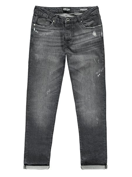 Cars Jeans Dżinsy "Hurricane" - Tapered fit - w kolorze ciemnoszarym rozmiar: W34/L34. Czarne jeansy Cars Jeans, l. Za 144.24 zł.