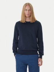 Calvin Klein Sweter LV040BM343 Granatowy Regular Fit. Niebieskie swetry rozpinane CALVIN KLEIN, m, bez wzorów, z bawełny, bez kołnierzyka, bez ramiączek. Za 389.99 zł.