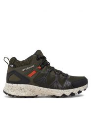 Columbia Trekkingi Peakfreak II Mid Outdry 2100691 Zielony. Zielone botki sznurowane Columbia, bez wzorów, ze skóry, bez obcasa, bez zapięcia. Za 409.99 zł.