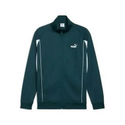 Bluza sportowa męska Puma 68824475. Niebieskie bluzy bez kaptura Puma, m, bez wzorów, bez kaptura. Za 307.00 zł.