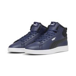 Buty lifestyle męskie Puma Smash 3.0 Mid WTR 392335 04. Białe buty sportowe casual Puma, bez wzorów, bez zapięcia. Za 203.00 zł.