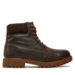 Trapery Lumberjack. Brązowe trapery Lumberjack, bez zapięcia. Za 499.99 zł.