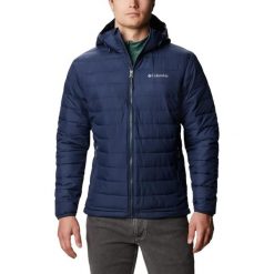 Kurtka turystyczna męska Columbia Powder Lite. Niebieskie kurtki Columbia, m, bez wzorów, bez kaptura. Za 665.99 zł.