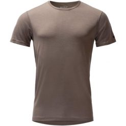 Koszulka termoaktywna Devold Breeze Merino 150 T-Shirt. Brązowe bielizna termoaktywna Devold, l, bez wzorów, z materiału, bez ramiączek, outdoorowe. Za 351.99 zł.