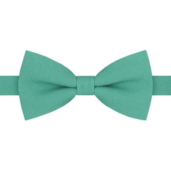 Mucha Męska - His Story - Zielona, Miętowa. Zielone krawaty i muchy His Story, z aplikacjami, z mikrofibry. Za 45.00 zł.