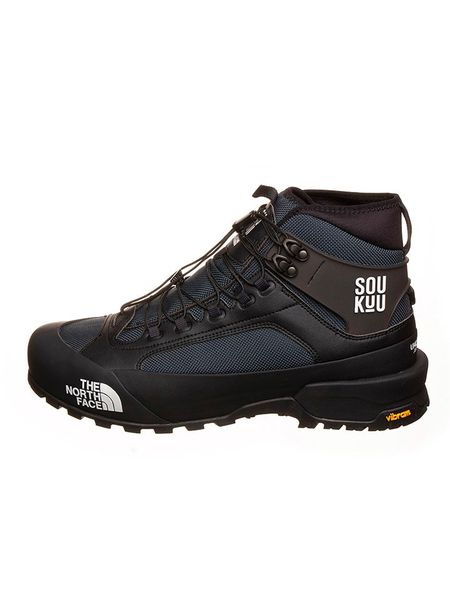 The North Face Buty trekkingowe "Soukuu" w kolorze granatowo-czarnym rozmiar: 46. Czarne buty trekkingowe The North Face, bez wzorów, bez zapięcia. Za 744.98 zł.