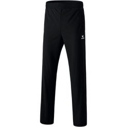 Spodnie treningowe męskie Erima Pants with full-length zip. Czarne szorty Erima, m, bez wzorów, sportowe. Za 294.99 zł.