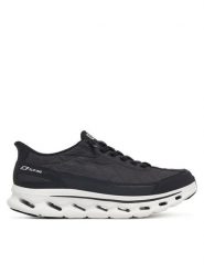 Skechers Sneakersy GO WALK Glide-Step 2.0 - Cozy Fit Walker 217035/BKW Czarny. Czarne buty sportowe casual Skechers, bez wzorów, z materiału, bez zapięcia. Za 479.99 zł.