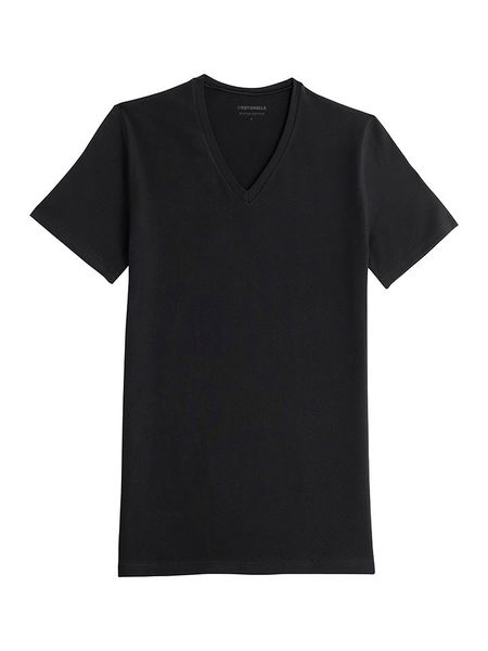 COTONELLA Koszulka w kolorze czarnym rozmiar: XXL. Czarne bezrękawniki COTONELLA, xxl, bez wzorów, bez kołnierzyka, bez ramiączek. Za 32.75 zł.