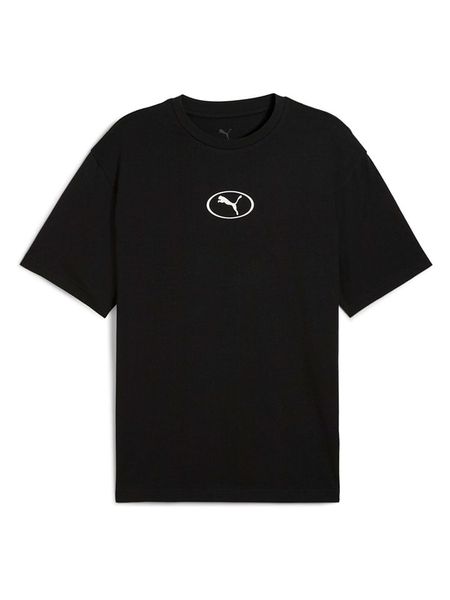 Puma Koszulka w kolorze czarnym rozmiar: M. Czarne bezrękawniki Puma, m, bez wzorów, bez kołnierzyka, bez ramiączek. Za 69.91 zł.