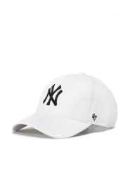 47 Brand Czapka z daszkiem Mlb New York Yankees B-MVPSP17WBP-WH Biały. Białe czapki z daszkiem 47 Brand, bez wzorów, z materiału. Za 79.99 zł.