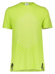 Asics Koszulka sportowa w kolorze jaskrawozielonym rozmiar: M. Zielone t-shirty sportowe ASICS, bez wzorów, z materiału, bez ramiączek, outdoorowe. Za 96.60 zł.