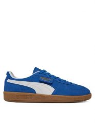 Puma Sneakersy Palermo 396463 07 Granatowy. Niebieskie buty sportowe casual Puma, bez wzorów, ze skóry, bez zapięcia. Za 299.99 zł.