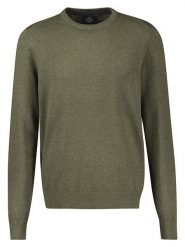 Lerros Sweter w kolorze khaki rozmiar: M. Brązowe swetry nierozpinane Lerros, m, bez wzorów, z bawełny, bez kołnierzyka, bez ramiączek. Za 144.95 zł.