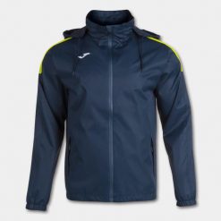 Kurtka wiatroszczelna Joma Trivor. Niebieskie kurtki Joma, l, bez wzorów, z materiału, bez kaptura. Za 251.00 zł.