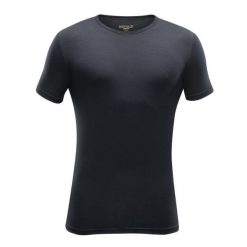 Koszulka termoaktywna Devold Breeze Merino 150 T-Shirt. Czarne bielizna termoaktywna Devold, m, bez wzorów, z materiału, bez ramiączek, outdoorowe. Za 384.99 zł.