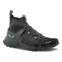 Buty trekkingowe Salewa Wildfire NXT Knit. Szare buty turystyczne Salewa, bez wzorów, z dzianiny, bez zapięcia, trekkingowe. Za 738.00 zł.