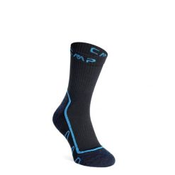 Skarpety turystyczne CMP Trekking Sock Poly Mid. Niebieskie skarpety CMP, bez wzorów. Za 50.99 zł.