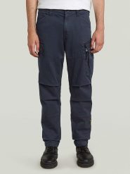 G-Star Bojówki w kolorze granatowym rozmiar: W33/L32. Niebieskie joggery i bojówki G-Star, l, bez wzorów, retro. Za 355.78 zł.