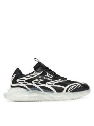 Just Cavalli Sneakersy 78QA3SQ2 ZSC45 Czarny. Czarne buty sportowe casual Just Cavalli, bez wzorów, z materiału, bez zapięcia. Za 739.99 zł.