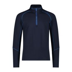 Koszulka CMP. Niebieskie bluzy CMP, bez wzorów, z materiału, bez kaptura. Za 244.50 zł.