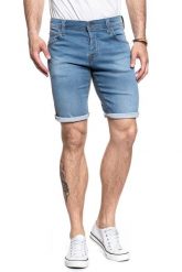 SPODENKI MUSTANG Chicago Short DENIM BLUE 1007765 5000 312. Niebieskie szorty Mustang, m, bez wzorów, z denimu. Za 169.99 zł.
