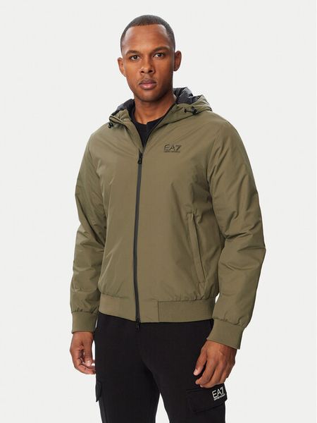 EA7 Emporio Armani Kurtka przejściowa 8NPB21 PNFZZ U7014 Khaki Regular Fit. Brązowe kurtki EA7 Emporio Armani, l, bez wzorów, z syntetyku, bez kaptura. Za 934.99 zł.