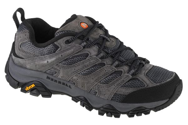 Buty trekkingowe męskie Merrell Moab 3 Ventilator. Szare buty turystyczne Merrell, bez wzorów, z gumy, bez zapięcia, trekkingowe. Za 538.00 zł.