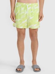 4F Szorty kąpielowe w kolorze jasnozielonym rozmiar: S. Zielone krótkie spodenki sportowe 4F, s, bez wzorów, z materiału. Za 74.63 zł.