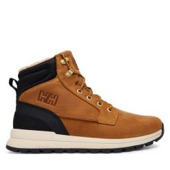 Trekkingi Helly Hansen. Brązowe trekkingi Helly Hansen, bez wzorów, bez zapięcia. Za 579.99 zł.