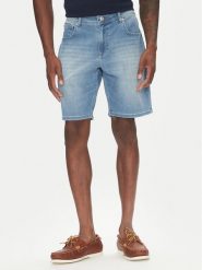 Hechter Paris Szorty jeansowe 26655 151362 Niebieski Regular Fit. Niebieskie szorty Hechter Paris, m, bez wzorów, z bawełny. Za 339.99 zł.