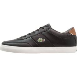 Lacoste COURTMASTER Sneakersy niskie black/brown. Buty sportowe casual marki LACOSTE. Za 419.00 zł.