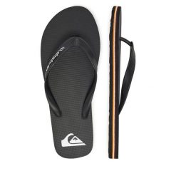 Japonki Quiksilver. Czarne japonki Quiksilver, bez wzorów. Za 79.99 zł.