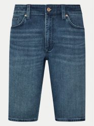S.Oliver Szorty jeansowe 2142321 Niebieski Regular Fit. Niebieskie szorty S.Oliver, m, bez wzorów, z bawełny. Za 129.99 zł.
