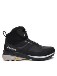 Dolomite Trekkingi Nibelia High Gtx GORE-TEX 420072-0119 Czarny. Czarne botki sznurowane Dolomite, bez wzorów, z gore-texu, bez obcasa, bez zapięcia. Za 839.99 zł.