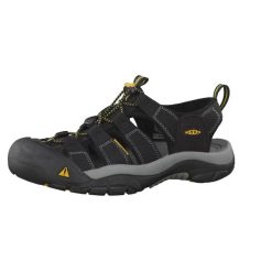 Buty trekkingowe męskie Keen Newport H2. Czarne buty turystyczne Keen, bez wzorów, z materiału, bez zapięcia, trekkingowe. Za 629.00 zł.
