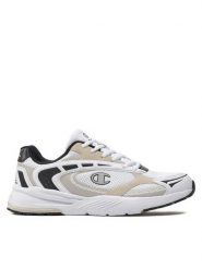 Champion Sneakersy Champ 2K Low Cut Shoe S22252-CHA-WW007 Biały. Białe buty sportowe casual Champion, bez wzorów, z materiału, bez zapięcia. Za 189.99 zł.