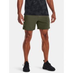 Spodenki krótkie męskie Under Armour Vanish Woven 6in Shorts. Zielone szorty Under Armour, m, bez wzorów, sportowe. Za 104.99 zł.