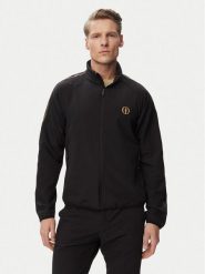 BOSS Bluza The Open 50565194 Czarny Regular Fit. Czarne bluzy Boss, m, bez wzorów, z bawełny, bez kaptura. Za 999.99 zł.