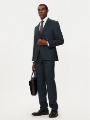 Boss Garnitur Jeckson 50528142 Granatowy Regular Fit. Niebieskie garnitury Boss, m, bez wzorów, z wełny. Za 1,549.00 zł.