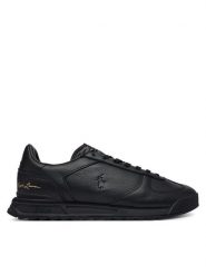 Polo Ralph Lauren Sneakersy Varick Sig 809P17877001 Czarny. Czarne buty sportowe casual Polo Ralph Lauren, bez wzorów, ze skóry, bez zapięcia. Za 689.99 zł.