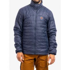 Kurtka ocieplana męska Fjallraven Expedition X-Latt Jacket. Niebieskie kurtki Fjällräven, m, bez wzorów, bez kaptura. Za 944.75 zł.
