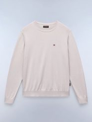 NAPAPIJRY Sweter "Decatur 5" w kolorze beżowym rozmiar: XXL. Brązowe swetry nierozpinane NAPAPIJRY, xxl, bez wzorów, z bawełny, bez kołnierzyka, bez ramiączek. Za 131.74 zł.