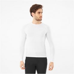 Koszulka termoaktywna z długim rękawem Viking Easy Dry Unisex. Białe bielizna termoaktywna Viking, s, bez wzorów, z materiału, bez ramiączek, na fitness i siłownię. Za 109.90 zł.
