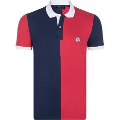 Koszulka polo w kolorze czerwono-granatowym. Koszulki polo sportowe Giorgio Di Mare. W wyprzedaży za 85.95 zł.