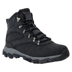 Buty Trekkingowe Męskie Holcombe Classic. Czarne trekkingi Regatta, bez wzorów, bez zapięcia. Za 334.99 zł.